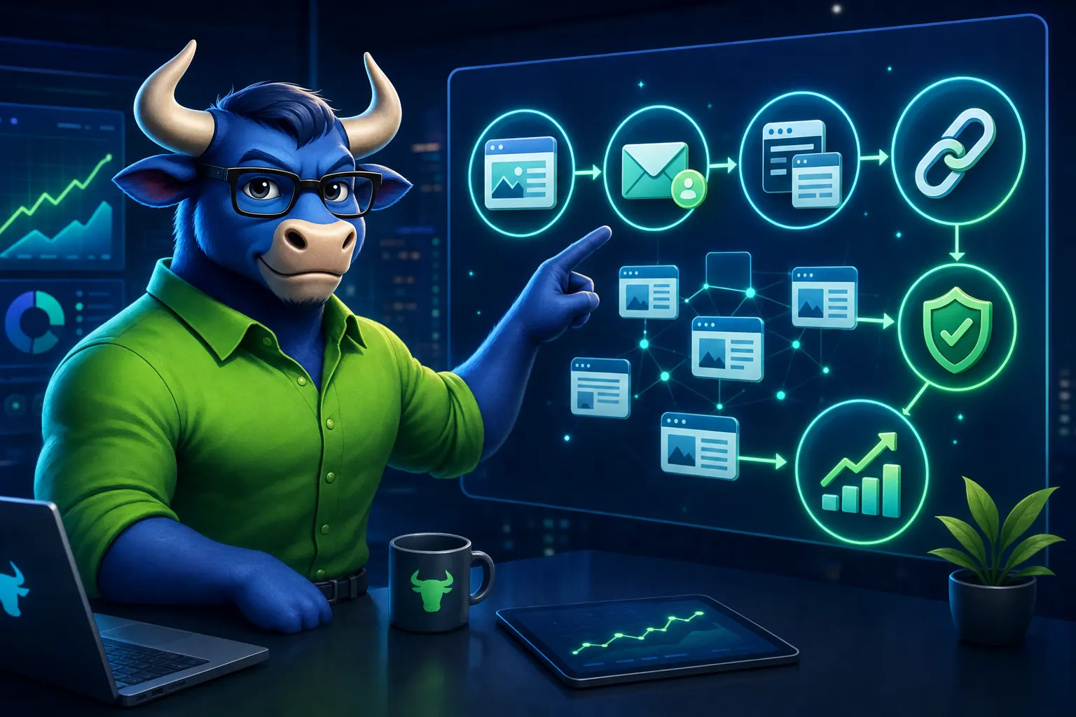 TORO бик планира линк билдинг кампания от нулата на SEO dashboard