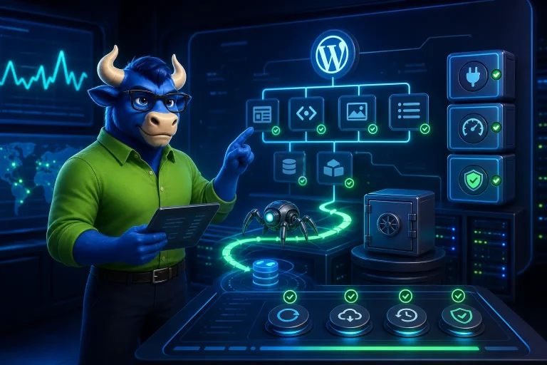 TORO Rank диагноза на WordPress maintenance, бекъпи, обновления и SEO стабилност